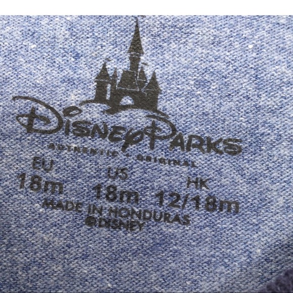 Disney Park Vintage Inspired Blue Mickey Mouse Tee - Picture 9 of 9